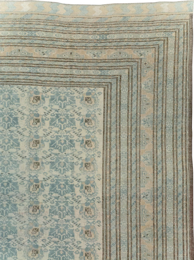 Antique Central Asian Turkoman Room Size Carpet, No.31738 - Gss