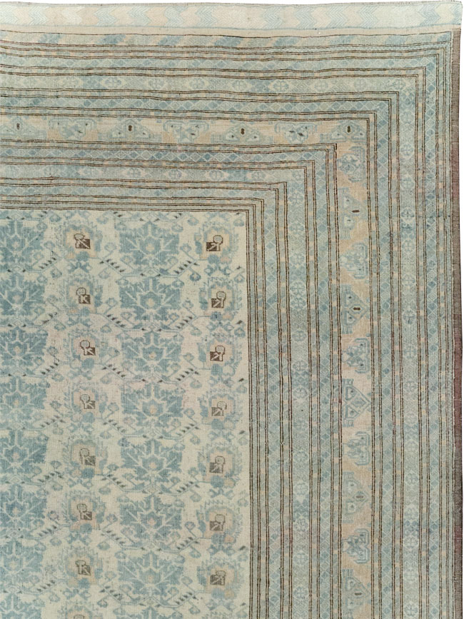 Antique Central Asian Turkoman Room Size Carpet, No.31738 - Gss