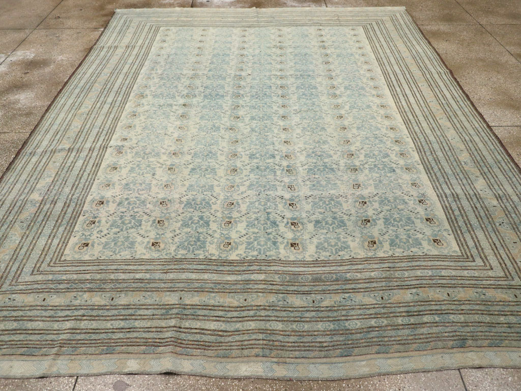 Antique Central Asian Turkoman Room Size Carpet, No.31738 - Gss