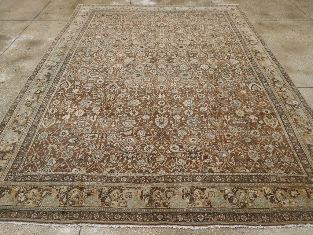 Antique Persian Bidjar Room Size Carpet, No.31740 - Gss