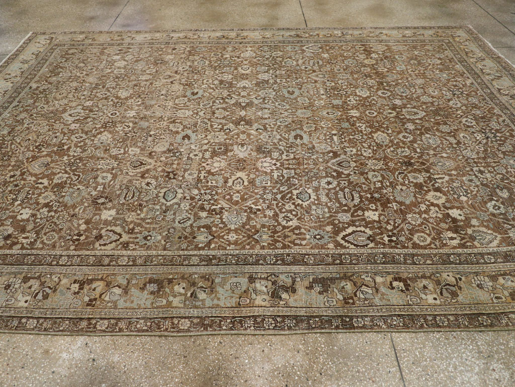 Antique Persian Bidjar Room Size Carpet, No.31740 - Gss