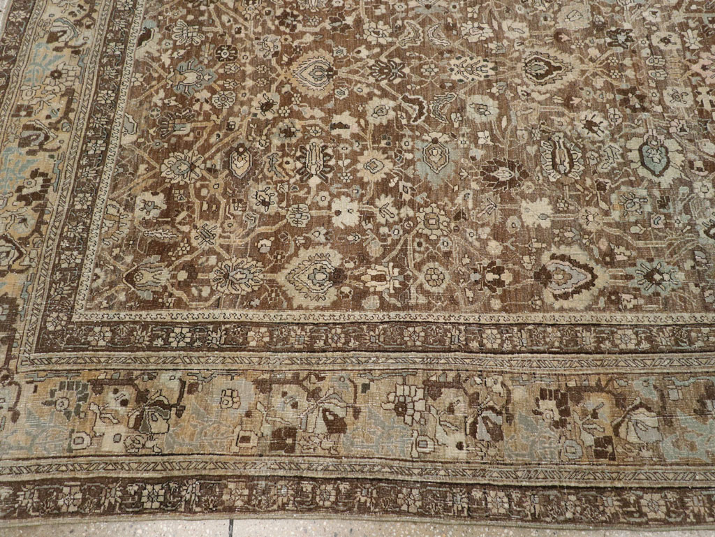 Antique Persian Bidjar Room Size Carpet, No.31740 - Gss