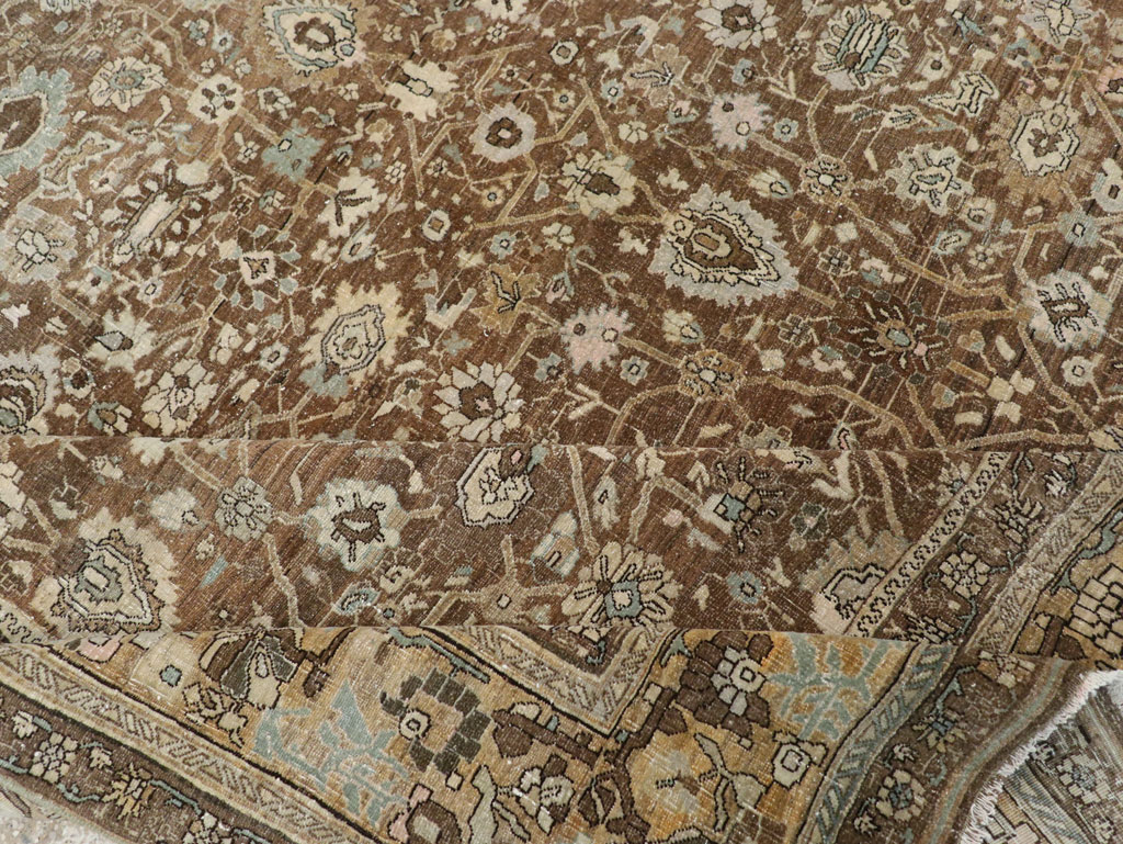 Antique Persian Bidjar Room Size Carpet, No.31740 - Gss