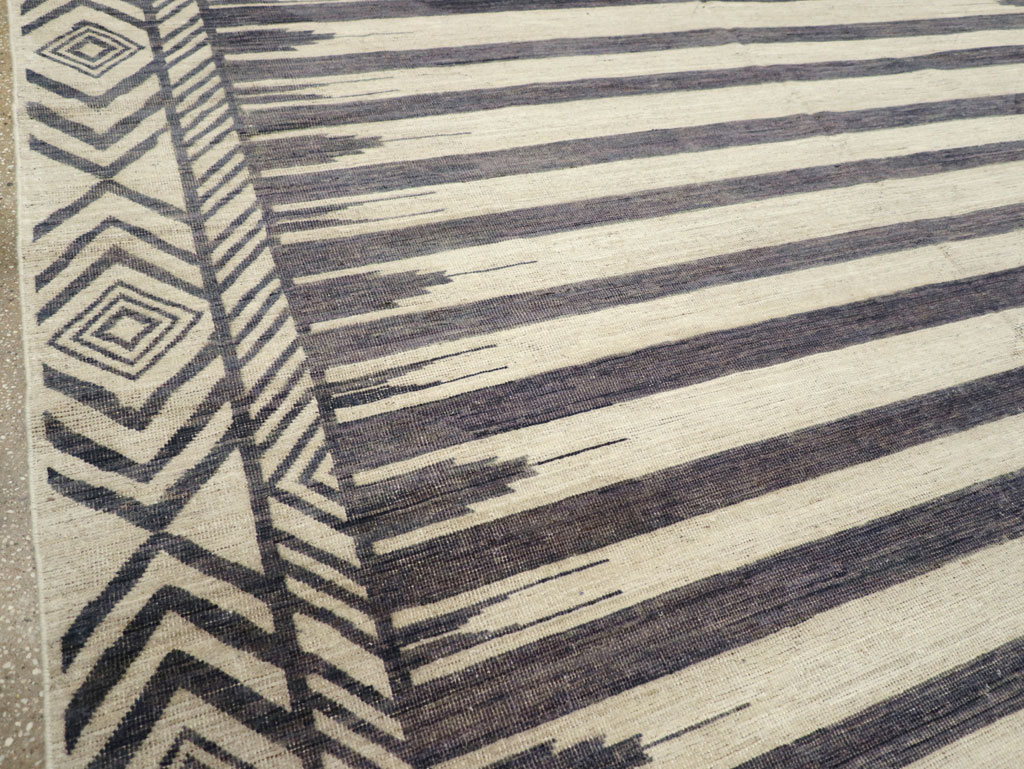 Modern East Turkestan Khotan Room Size Carpet, No.31758 - Gss