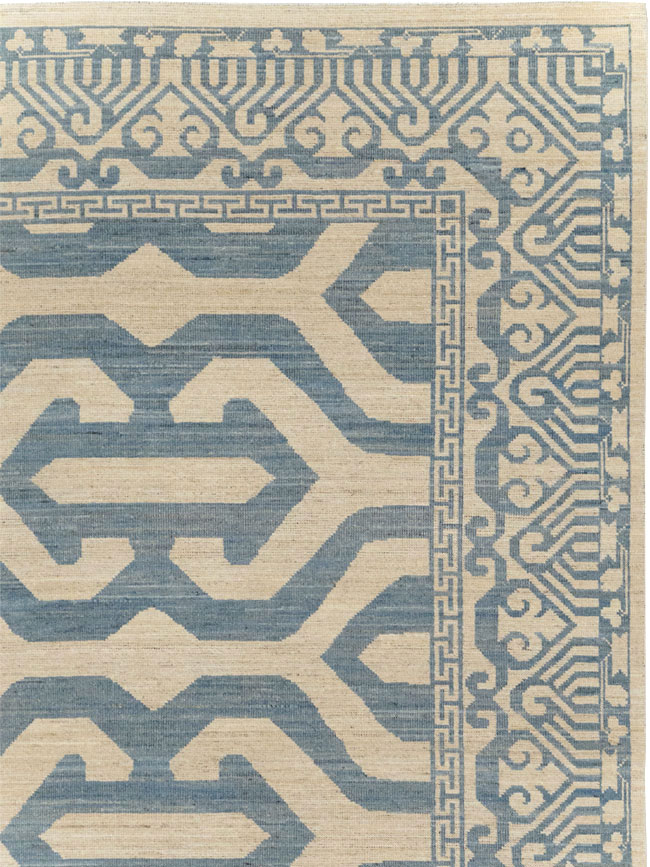Modern East Turkestan Khotan Room Size Carpet, No.31759 - Gss