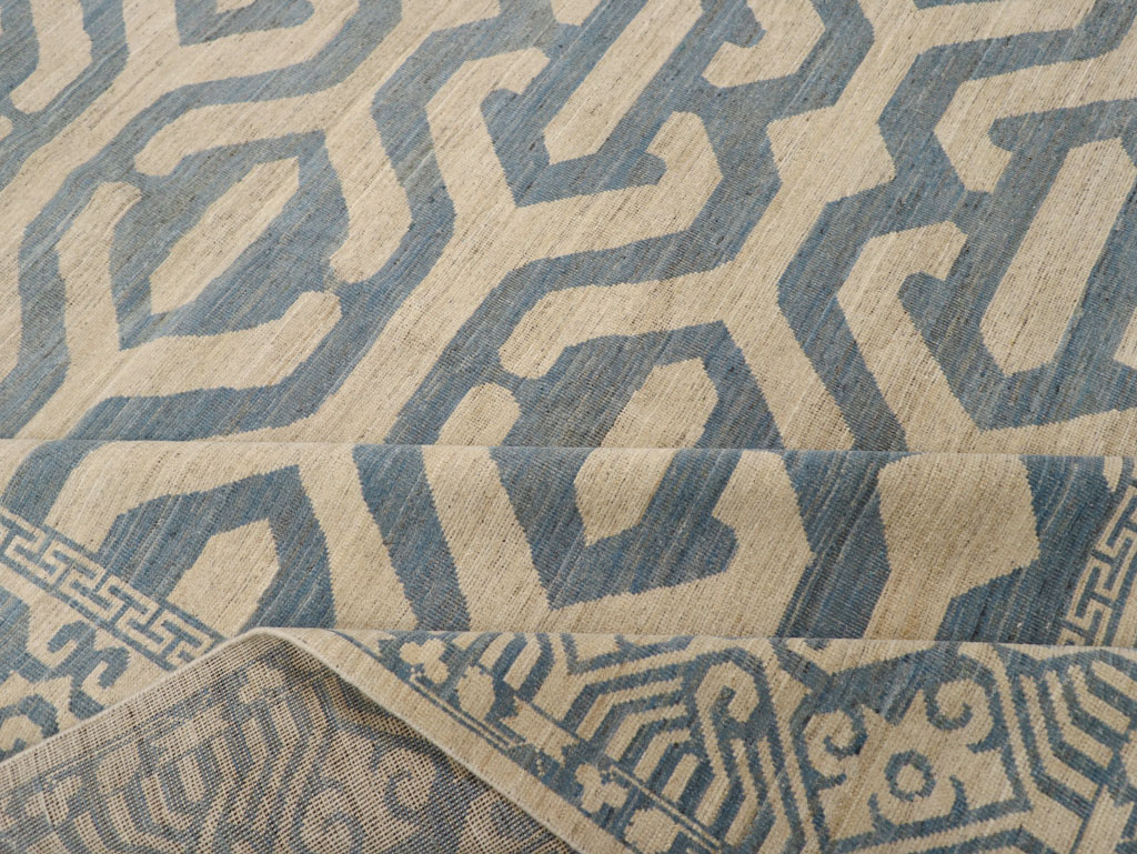 Modern East Turkestan Khotan Room Size Carpet, No.31759 - Gss