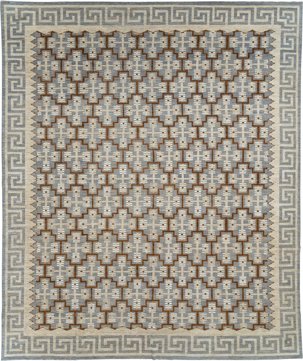 Modern East Turkestan Khotan Large Room Size Carpet, No.31764 - Gss