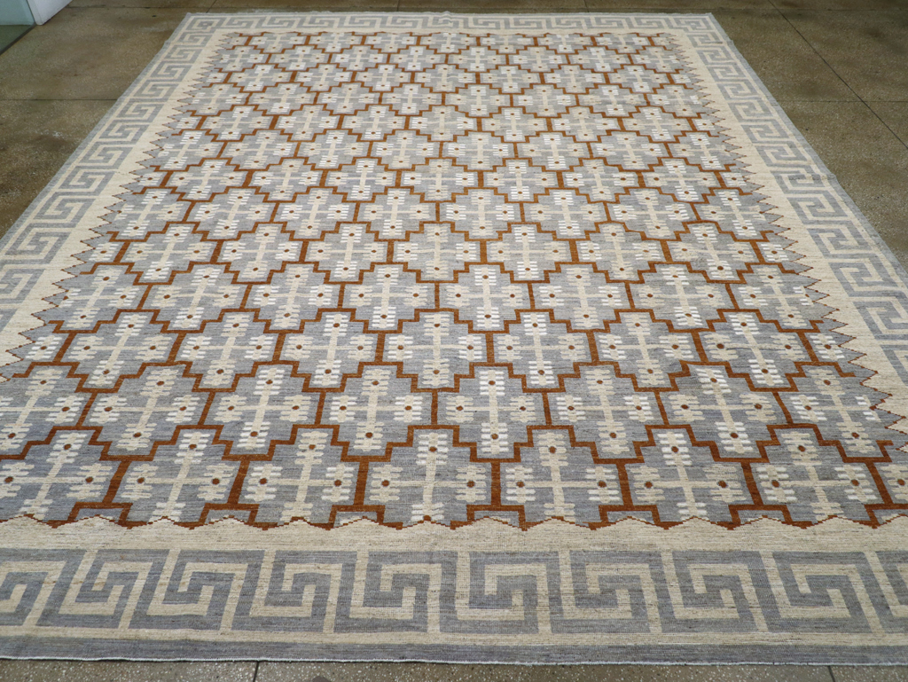 Modern East Turkestan Khotan Large Room Size Carpet, No.31764 - Gss