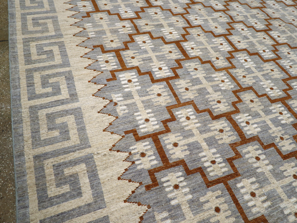 Modern East Turkestan Khotan Large Room Size Carpet, No.31764 - Gss