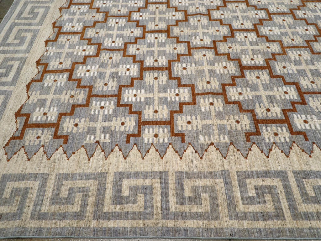 Modern East Turkestan Khotan Large Room Size Carpet, No.31764 - Gss