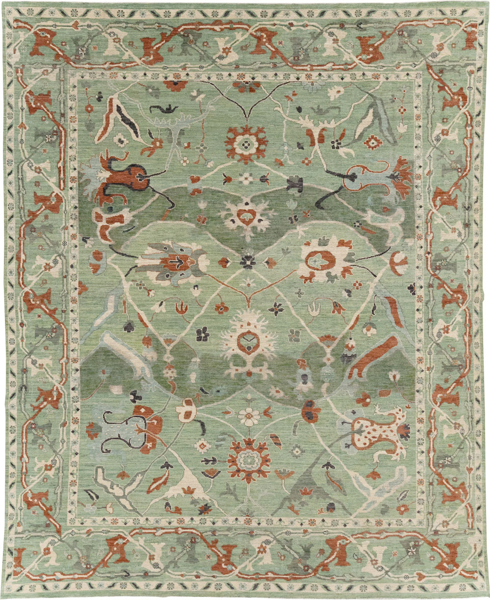 Modern East Turkestan Khotan Room Size Carpet, No.31770 - Gss