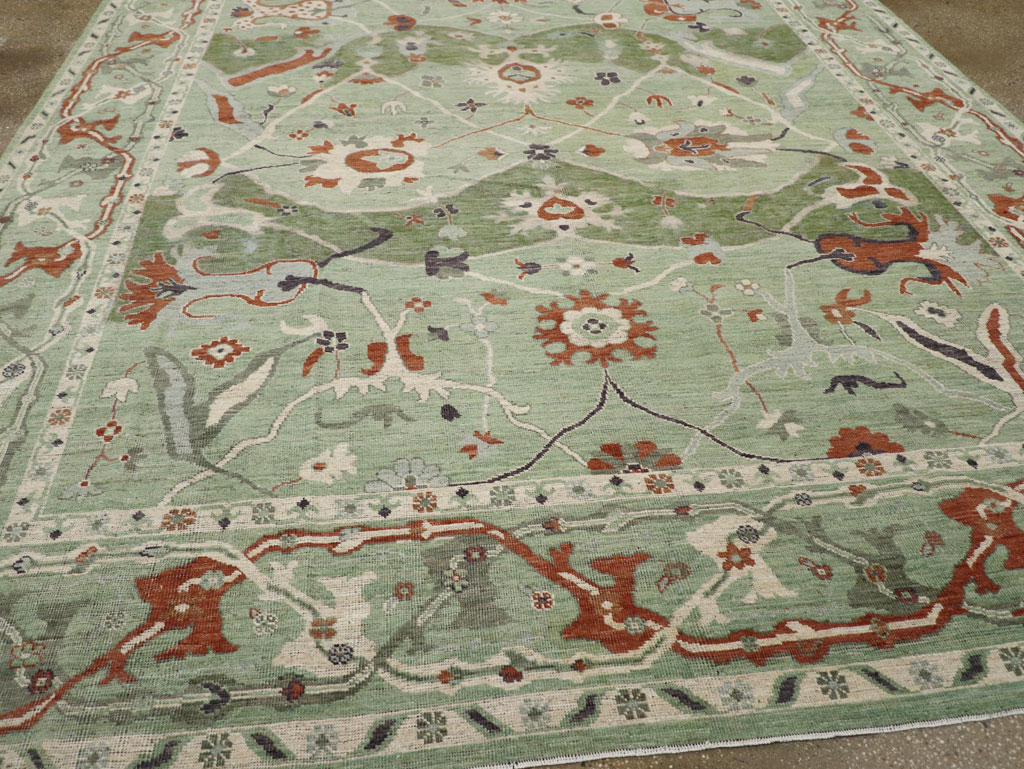 Modern East Turkestan Khotan Room Size Carpet, No.31770 - Gss