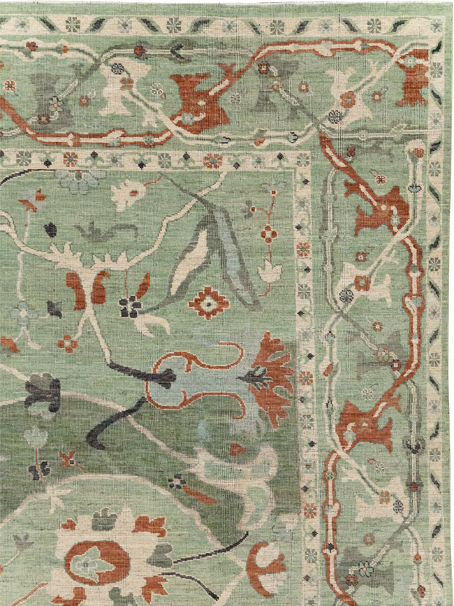 Modern East Turkestan Khotan Room Size Carpet, No.31770 - Gss