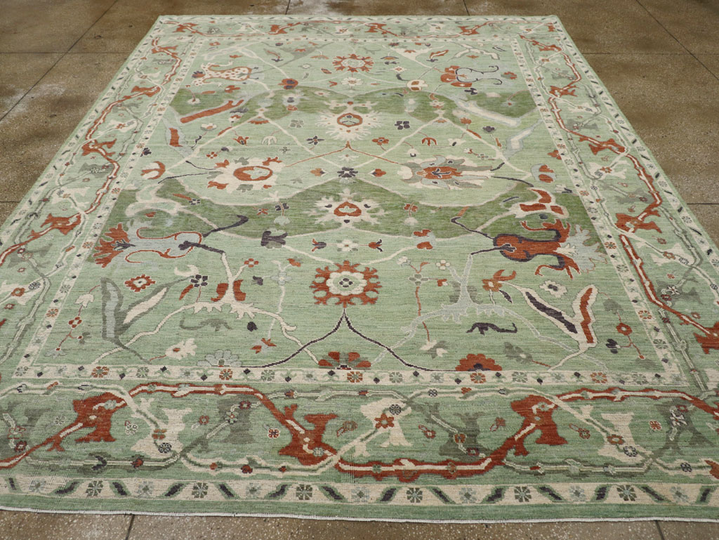 Modern East Turkestan Khotan Room Size Carpet, No.31770 - Gss