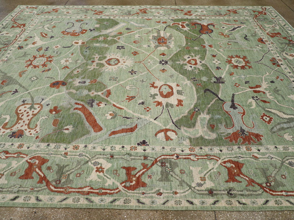 Modern East Turkestan Khotan Room Size Carpet, No.31770 - Gss