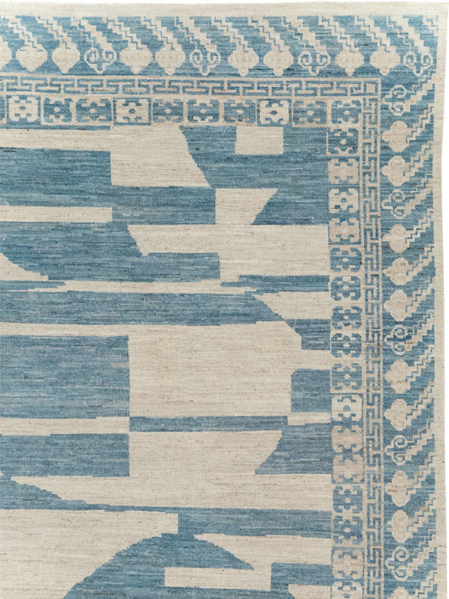 Modern East Turkestan Khotan Room Size Carpet, No.31771 - Gss
