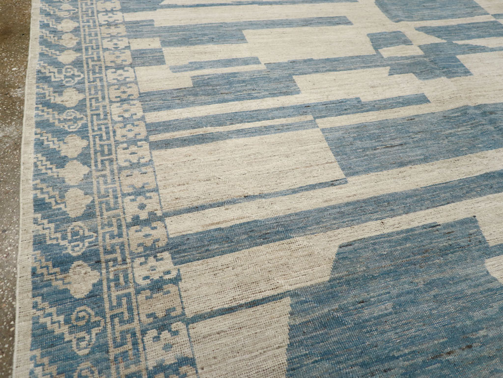 Modern East Turkestan Khotan Room Size Carpet, No.31771 - Gss