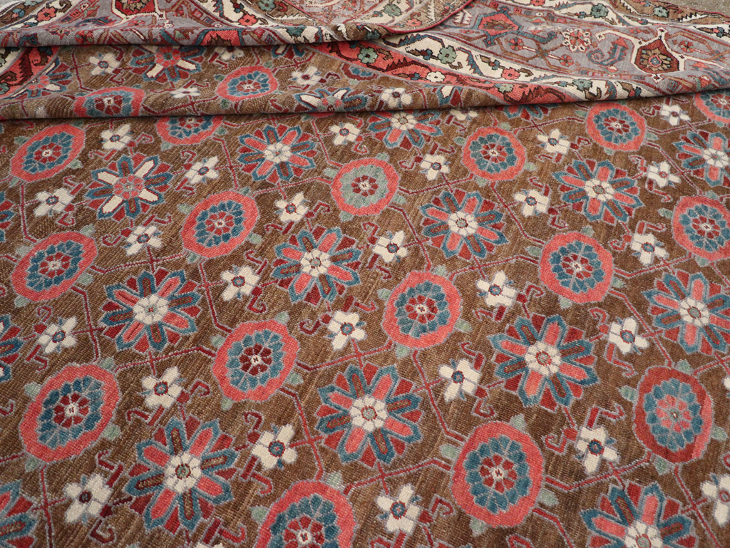 Antique Persian Heriz Large Carpet, No.31774 - Gss