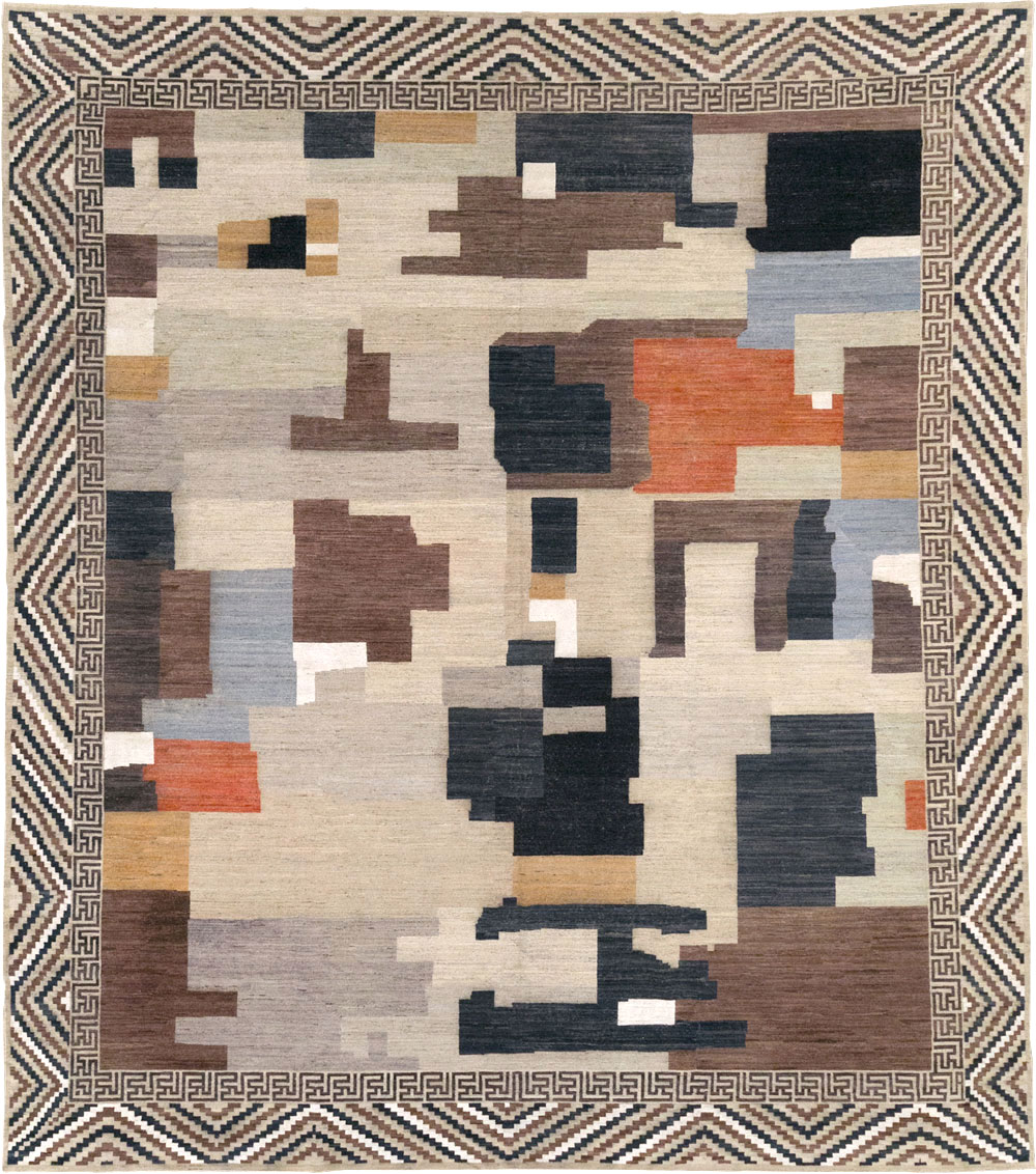 Modern East Turkestan Khotan Large Room Size Carpet, No.31776 - Gss