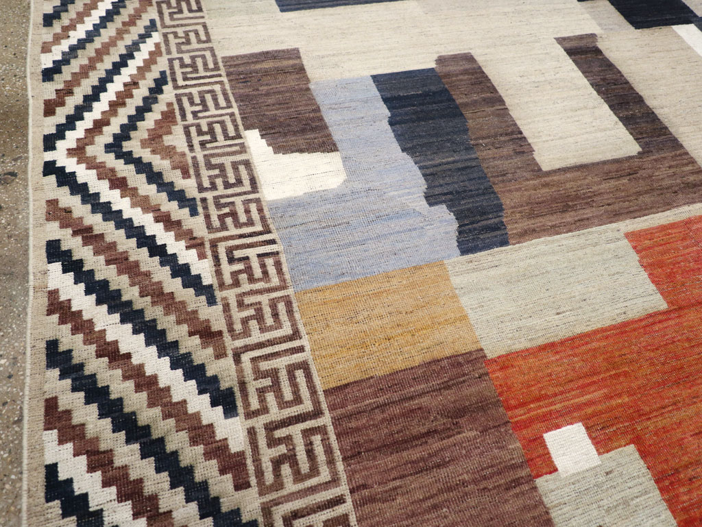 Modern East Turkestan Khotan Large Room Size Carpet, No.31776 - Gss