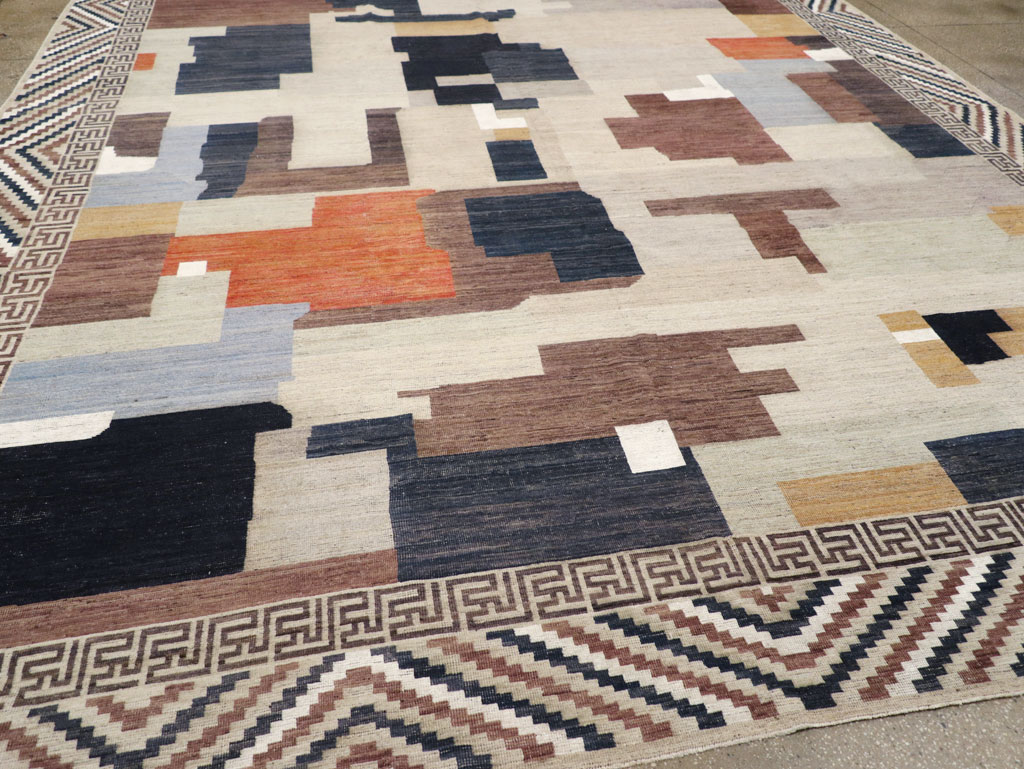 Modern East Turkestan Khotan Large Room Size Carpet, No.31776 - Gss