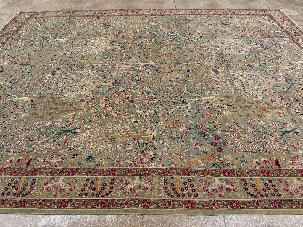 Antique Indian Lahore Large Carpet, No.31779 - Gss