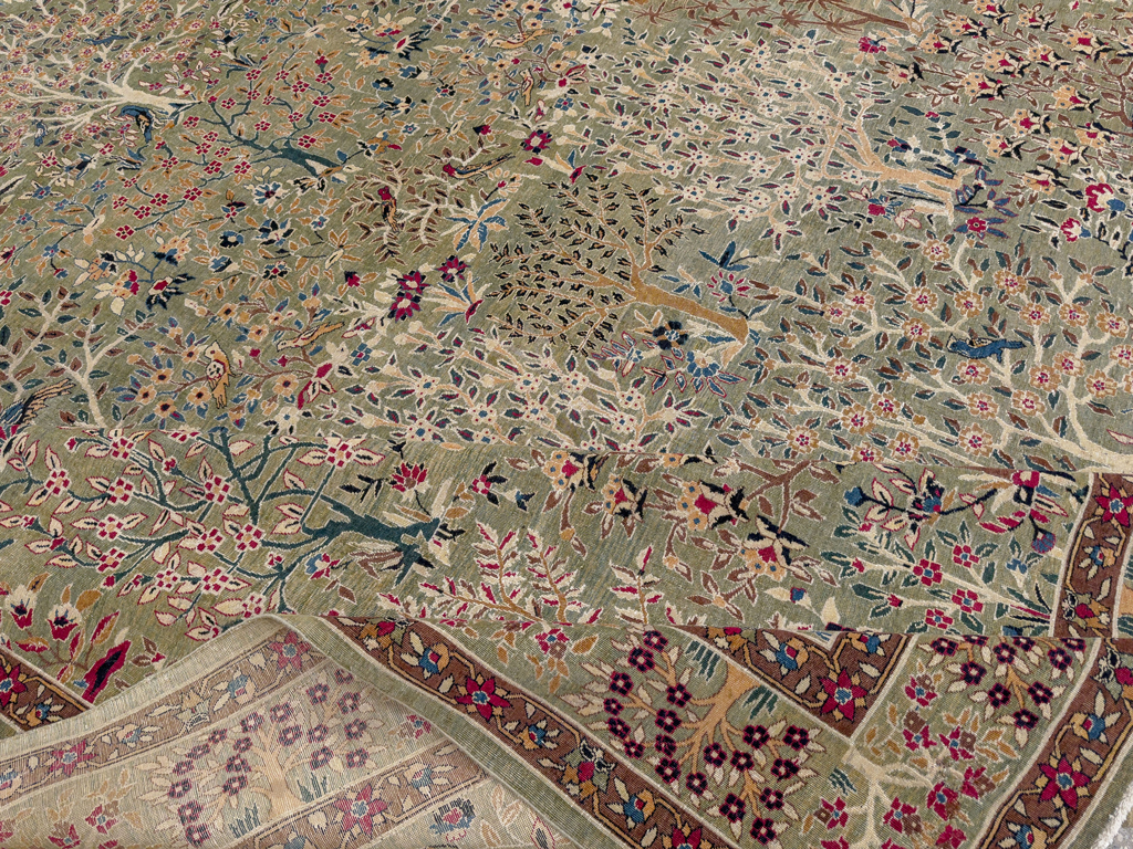 Antique Indian Lahore Large Carpet, No.31779 - Gss