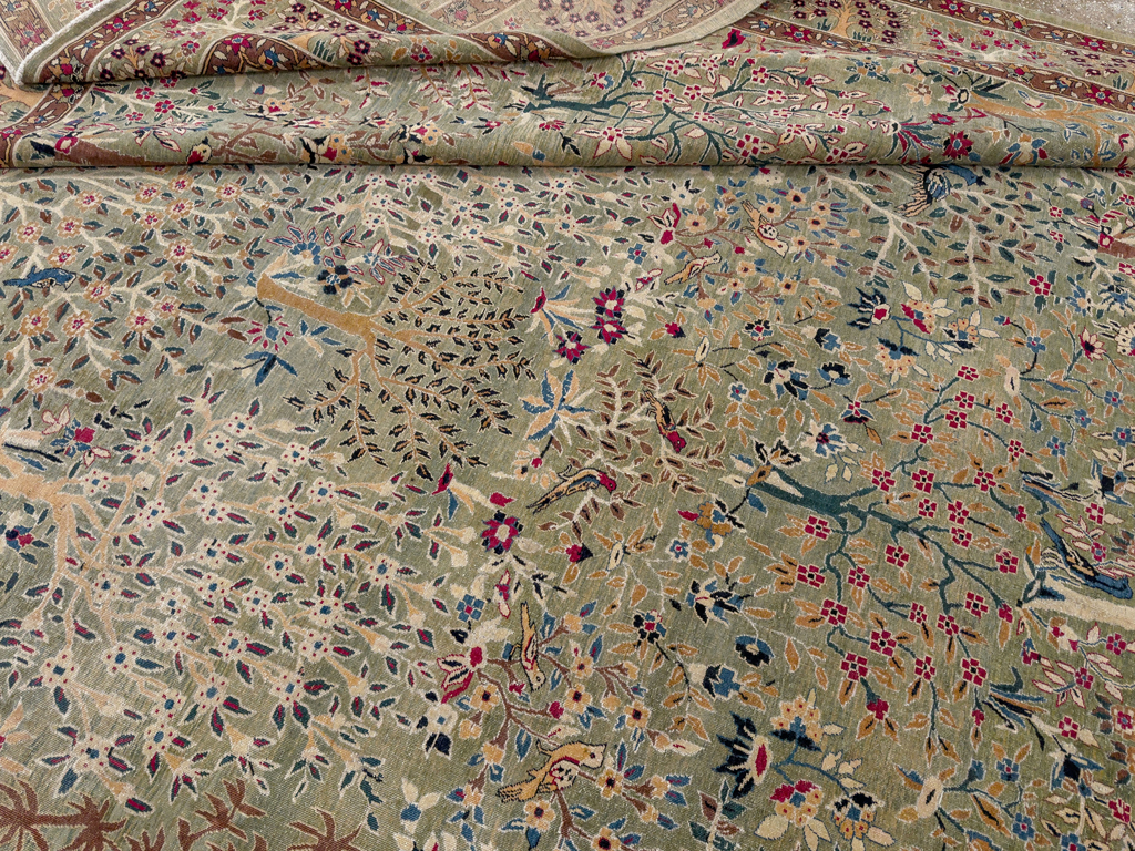 Antique Indian Lahore Large Carpet, No.31779 - Gss
