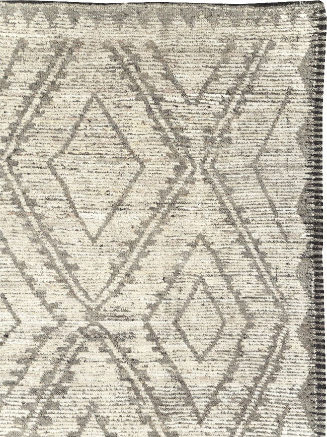 Contemporary Moroccan Inspired Turkish Large Room Size Carpet, No.31786 - Gss