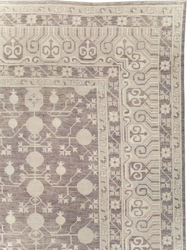 Modern East Turkestan Khotan Large Carpet, No.31788 - Gss