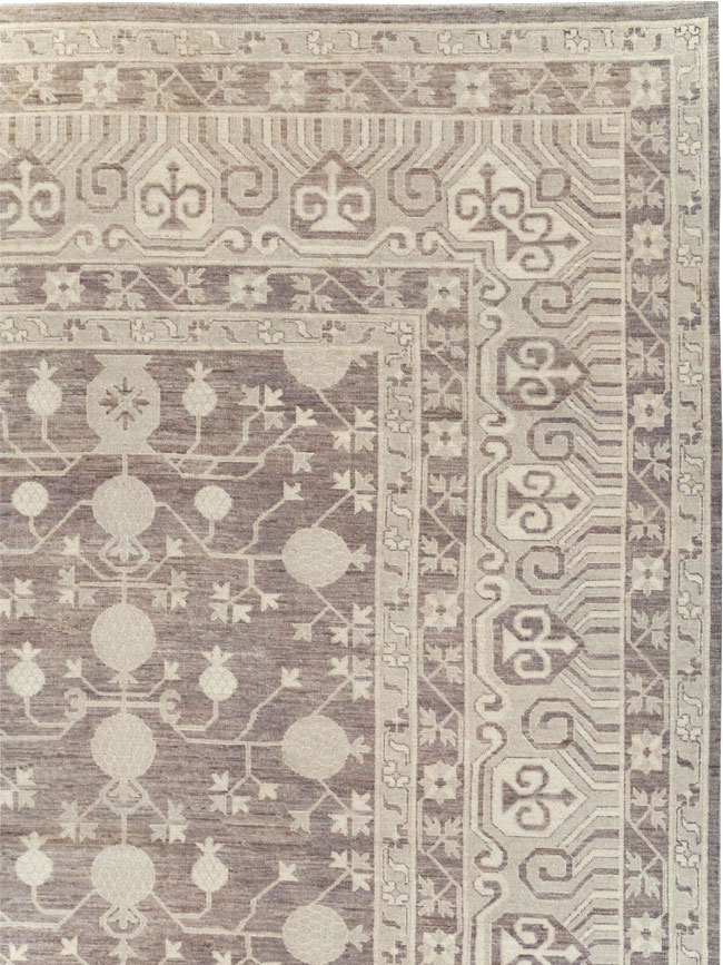 Modern East Turkestan Khotan Large Carpet, No.31788 - Gss