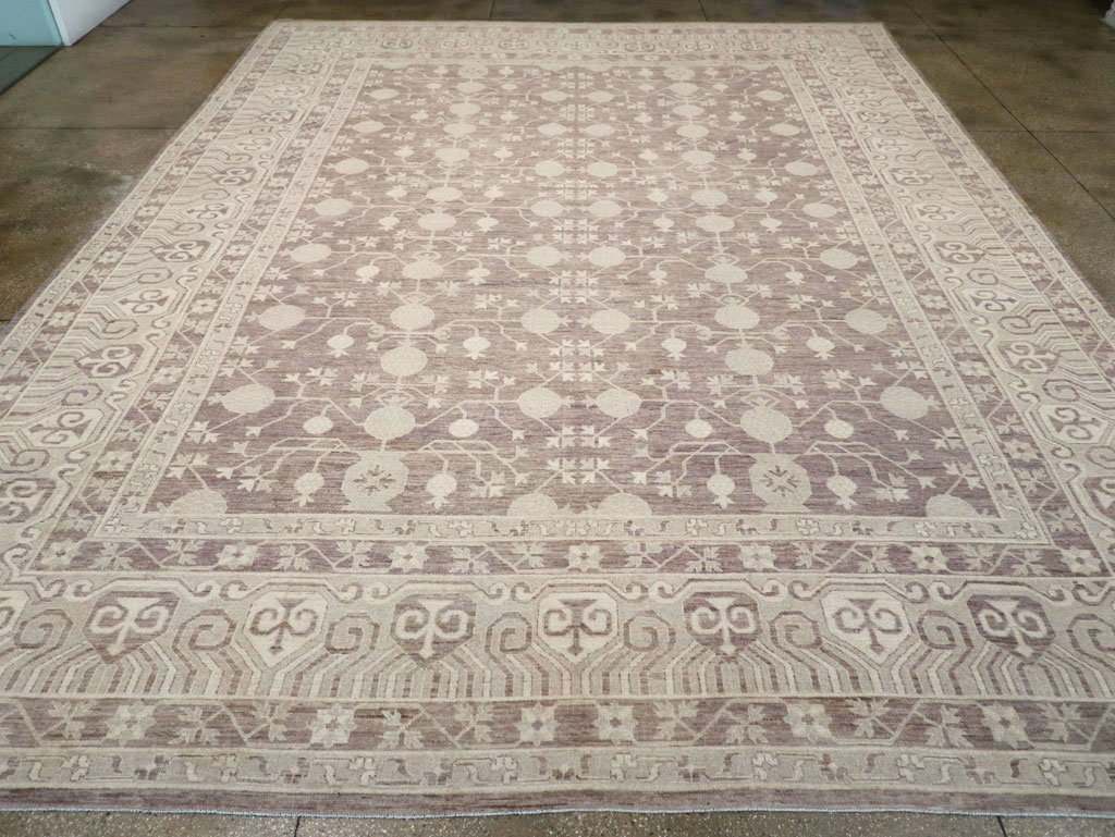 Modern East Turkestan Khotan Large Carpet, No.31788 - Gss