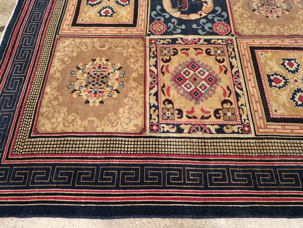 Antique Indian Khotan Room Size Carpet, No.31793 - Gss