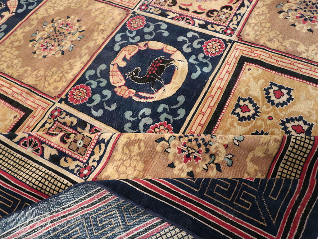 Antique Indian Khotan Room Size Carpet, No.31793 - Gss