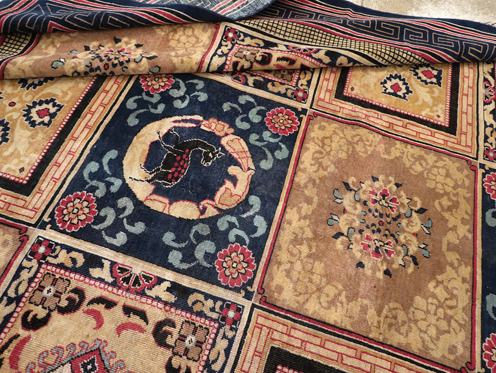 Antique Indian Khotan Room Size Carpet, No.31793 - Gss