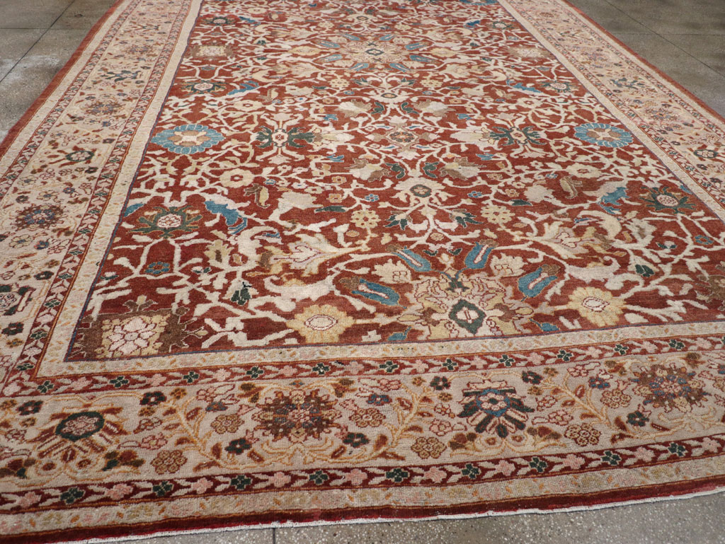Antique Persian Mahal Oversize Carpet, No.31796 - Gss