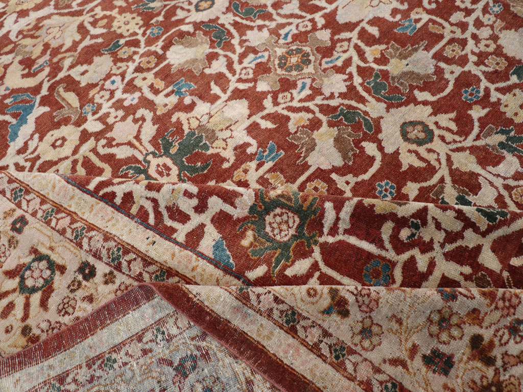 Antique Persian Mahal Oversize Carpet, No.31796 - Gss