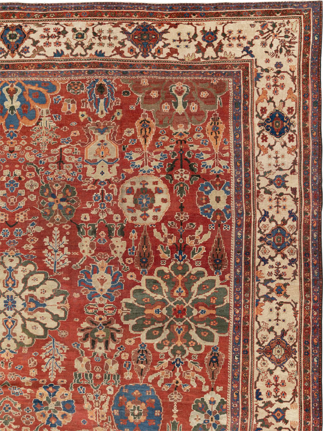 Antique Persian Sultanabad Oversize Carpet, No.31803 - Gss