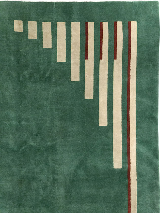 Vintage Chinese Art Deco Room Size Carpet, No.31804 - Gss