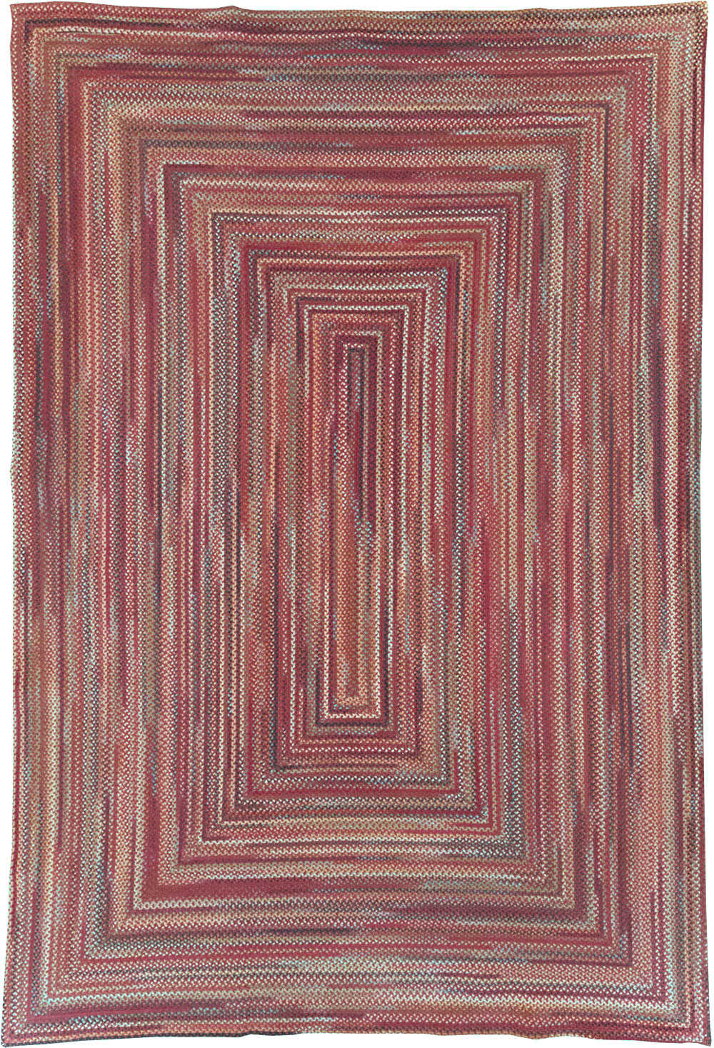 Modern American Braided Room Size Carpet, No.31821 - Gss