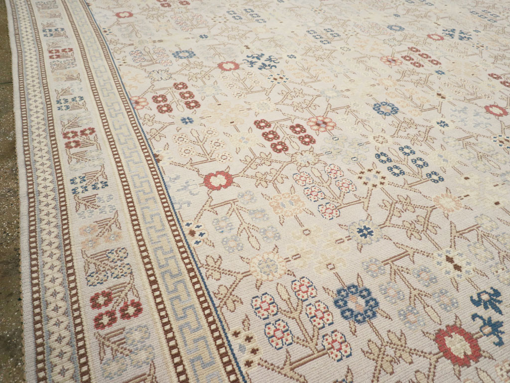 Modern East Turkestan Khotan Large Square Carpet, No.31825 - Gss