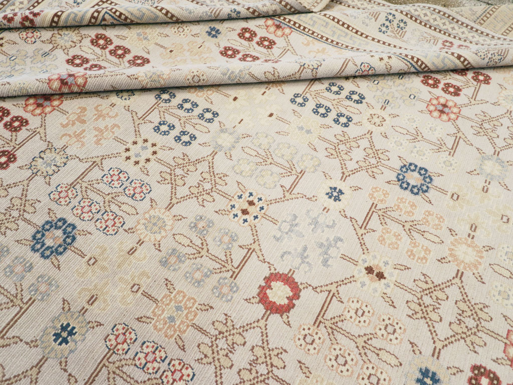 Modern East Turkestan Khotan Large Square Carpet, No.31825 - Gss