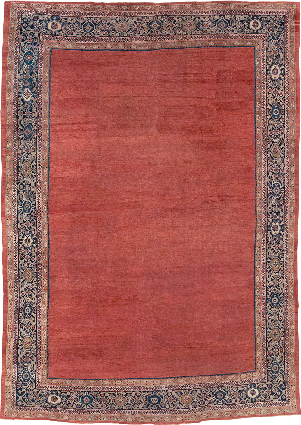 Antique Persian Mahal Room Size Carpet, No.31827 - Gss