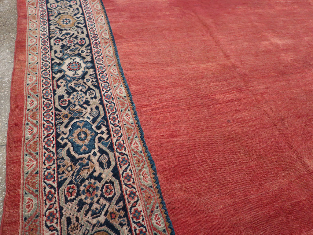 Antique Persian Mahal Room Size Carpet, No.31827 - Gss