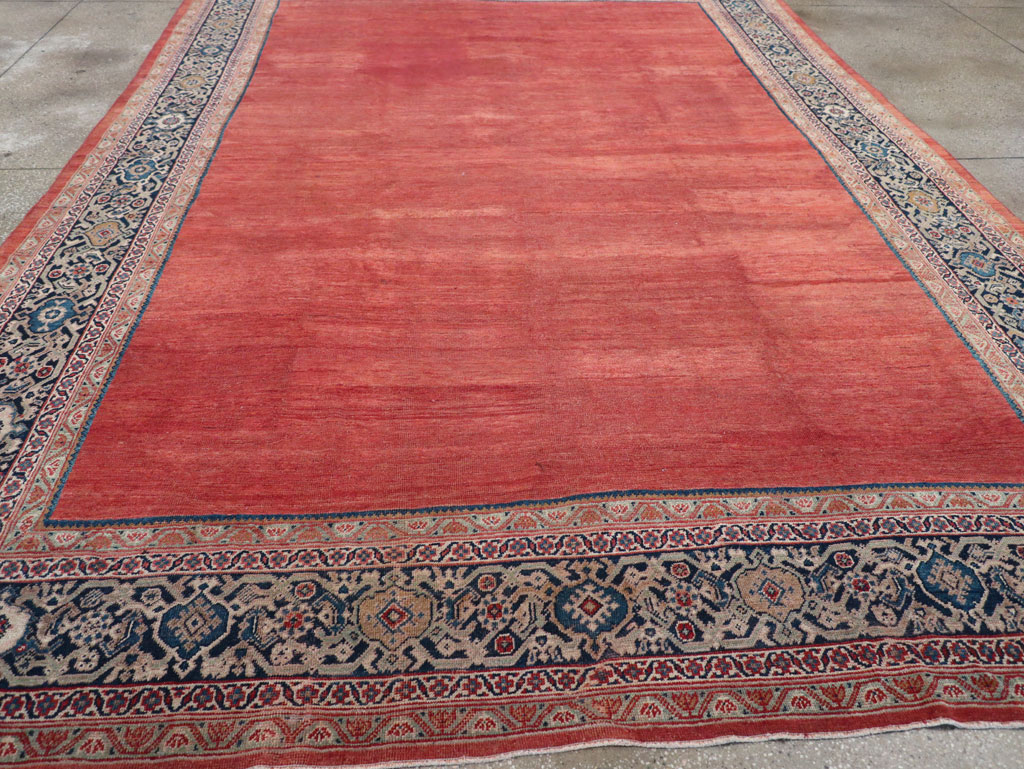 Antique Persian Mahal Room Size Carpet, No.31827 - Gss