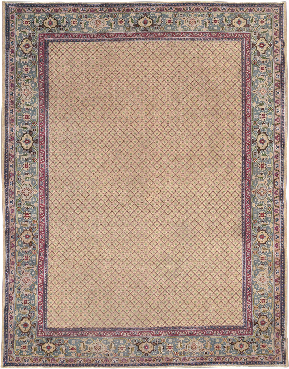 Vintage Indian Room Size Carpet, No.31828 - Gss