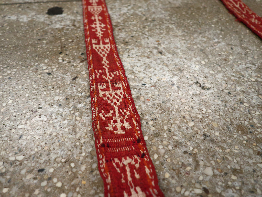 Vintage Persian Qashqai Tent Band, No.31835 - Gss