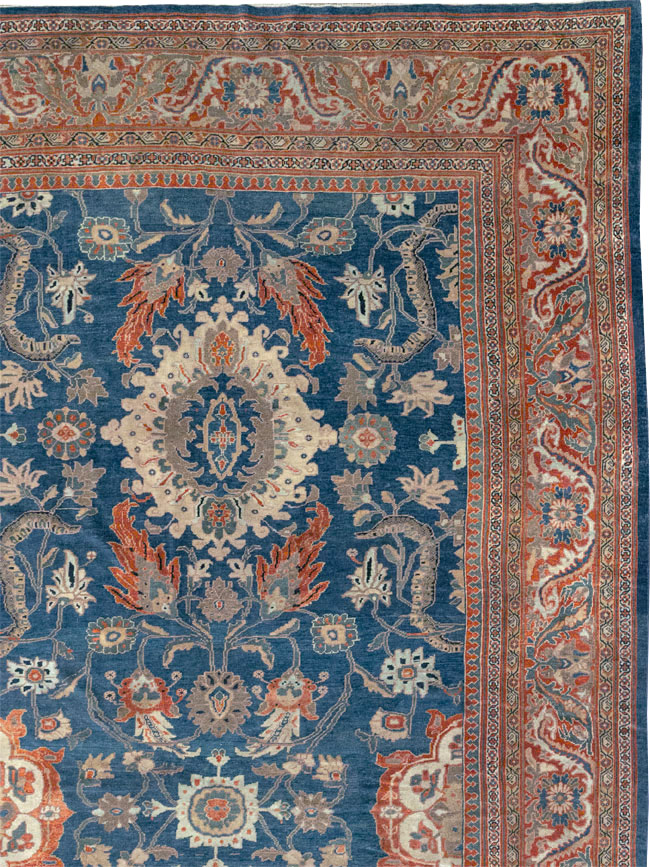 Antique Persian Sultanabad Oversize Rug, No.31847 - Gss