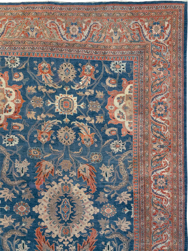 Antique Persian Sultanabad Oversize Rug, No.31847 - Gss