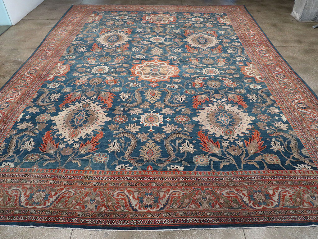 Antique Persian Sultanabad Oversize Rug, No.31847 - Gss
